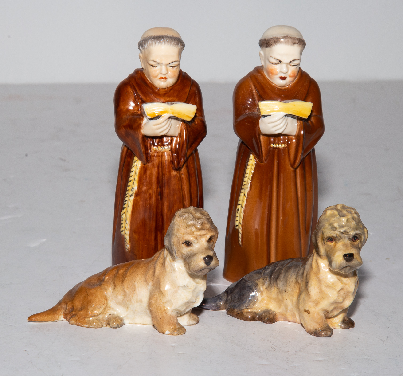 FOUR ROYAL WORCESTER FIGURES