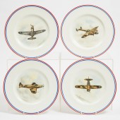 Four Royal Worcester WWII Airc