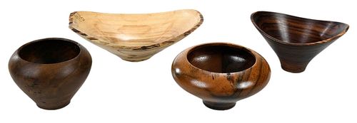 FOUR RUDE OSOLNIK SMALL BOWLS(New