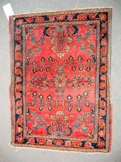 Four rugs    A Sarouk Rug, Wes