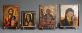 FOUR RUSSIAN-GRECO ICONS OF CH