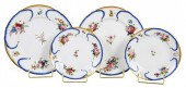 FOUR RUSSIAN IMPERIAL PORCELAI