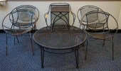 FOUR SALTERINI STYLE SAUCER CH