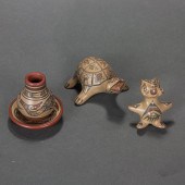 FOUR SANTA CLARA POLYCHROME PO