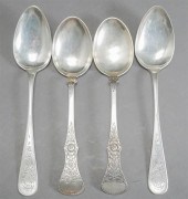 FOUR SCANDINAVIAN 830-SILVER T