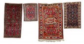 Four Semi-Antique Carpets one