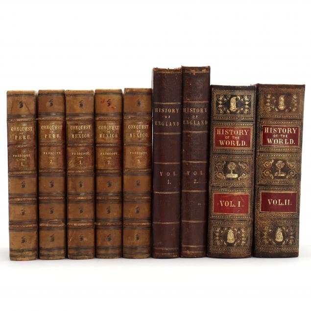 FOUR SETS OF 19TH CENTURY BOOKS