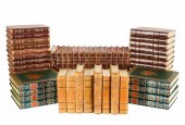 FOUR SETS OF ANTIQUE LEATHER-B