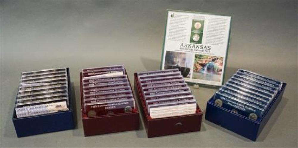 FOUR SETS OF COMMEMORATIVE