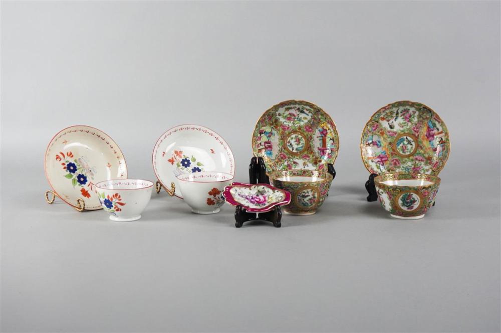 FOUR SETS OF REPRODUCTION PORCELAIN