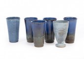 FOUR SHEARWATER ART POTTERY TU