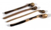 FOUR SHILLELAGHS OR AFRICAN WA