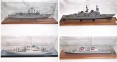 FOUR SHIP MODELS: 1) CRUISE SH