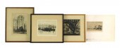 FOUR SIGNED PRINTS, INCLUDING
