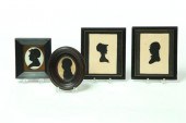 FOUR SILHOUETTES.  Probably Am