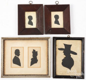 FOUR SILHOUETTES<br>Four silho