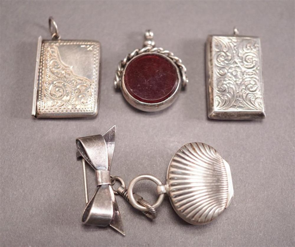 FOUR SILVER CHARMSFour Silver