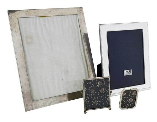 FOUR SILVER FRAMESincluding one