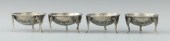 Four Silver Niello Personal Sa