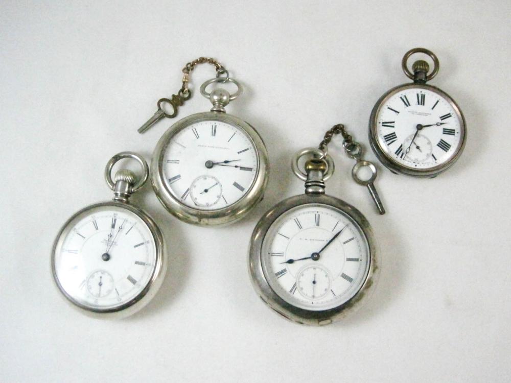 FOUR SILVEROID CASE, OPEN FACE