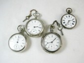 FOUR SILVEROID CASE, OPEN FACE