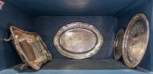 FOUR SILVERPLATE HOLLOW WARE I