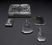 Four Small American Sterling S