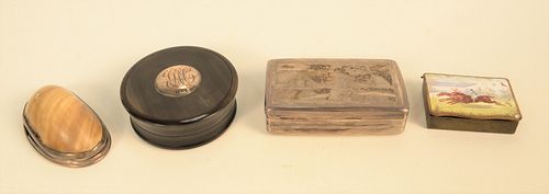 FOUR SMALL BOXES TO INCLUDE