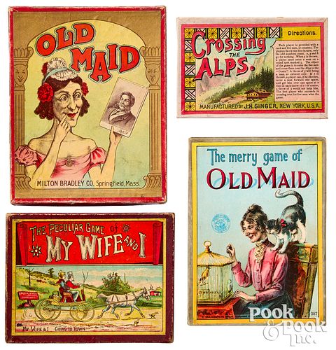 FOUR SMALL CARD GAMESFour Small