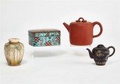 FOUR SMALL CHINESE DECORATIVE