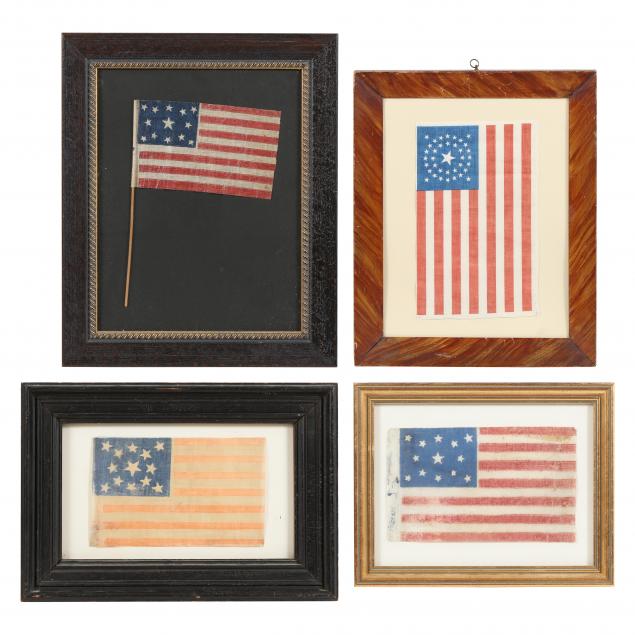 FOUR SMALL LATE 19TH CENTURY