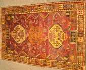 FOUR SMALL RUGS INCLUDING THRE