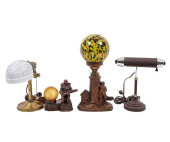 FOUR SMALL TABLE LAMPS<br>Four