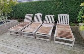 FOUR SMITH & HAWKEN TEAKWOOD C