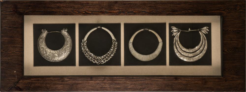 FOUR SOUTH EAST ASIAN SILVER