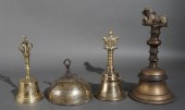 FOUR SOUTHEAST ASIAN BRONZE AN