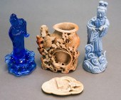 FOUR SOUTHEAST ASIAN DECORATIV