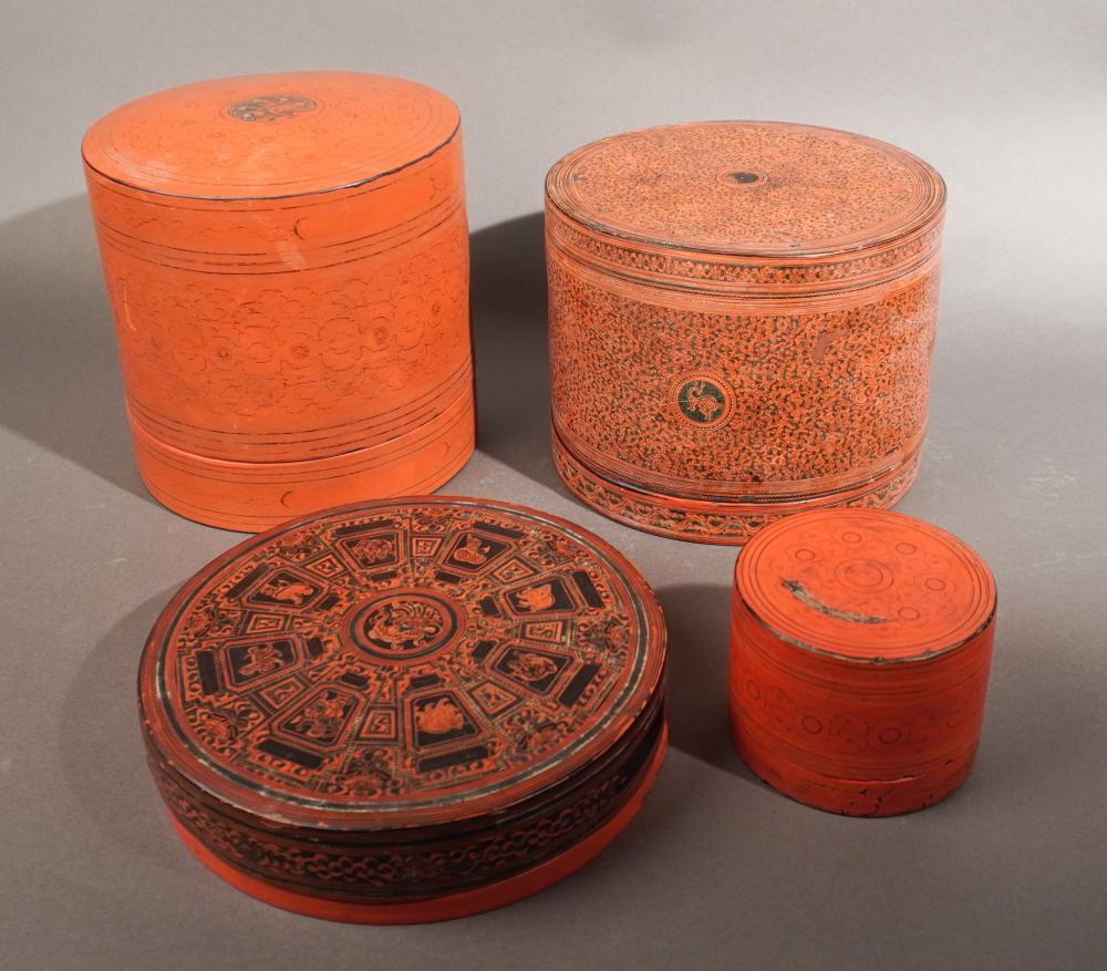 FOUR SOUTHEAST ASIAN RED