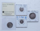 FOUR SPANISH COLONIAL SILVER 1