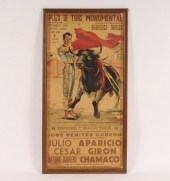 Four Spanish posters depicting