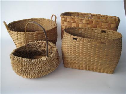 Four splint and cornhusk Indian