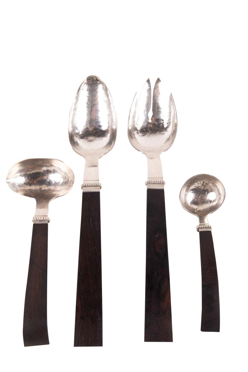FOUR SPRATLING STERLING & WOOD