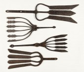 FOUR STEEL EEL SPEARS LATE 19T
