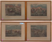 FOUR STEEPLECHASE PRINTS AFTER