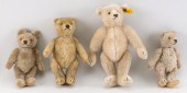 FOUR STEIFF BEARS 1920-2000 HE