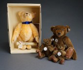 FOUR STEIFF PLUSH BEARSFour St