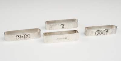 Four Sterling Silver Arts and