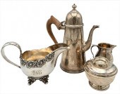 FOUR STERLING SILVER PIECESFou