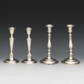 FOUR STERLING SILVER WEIGHTED
