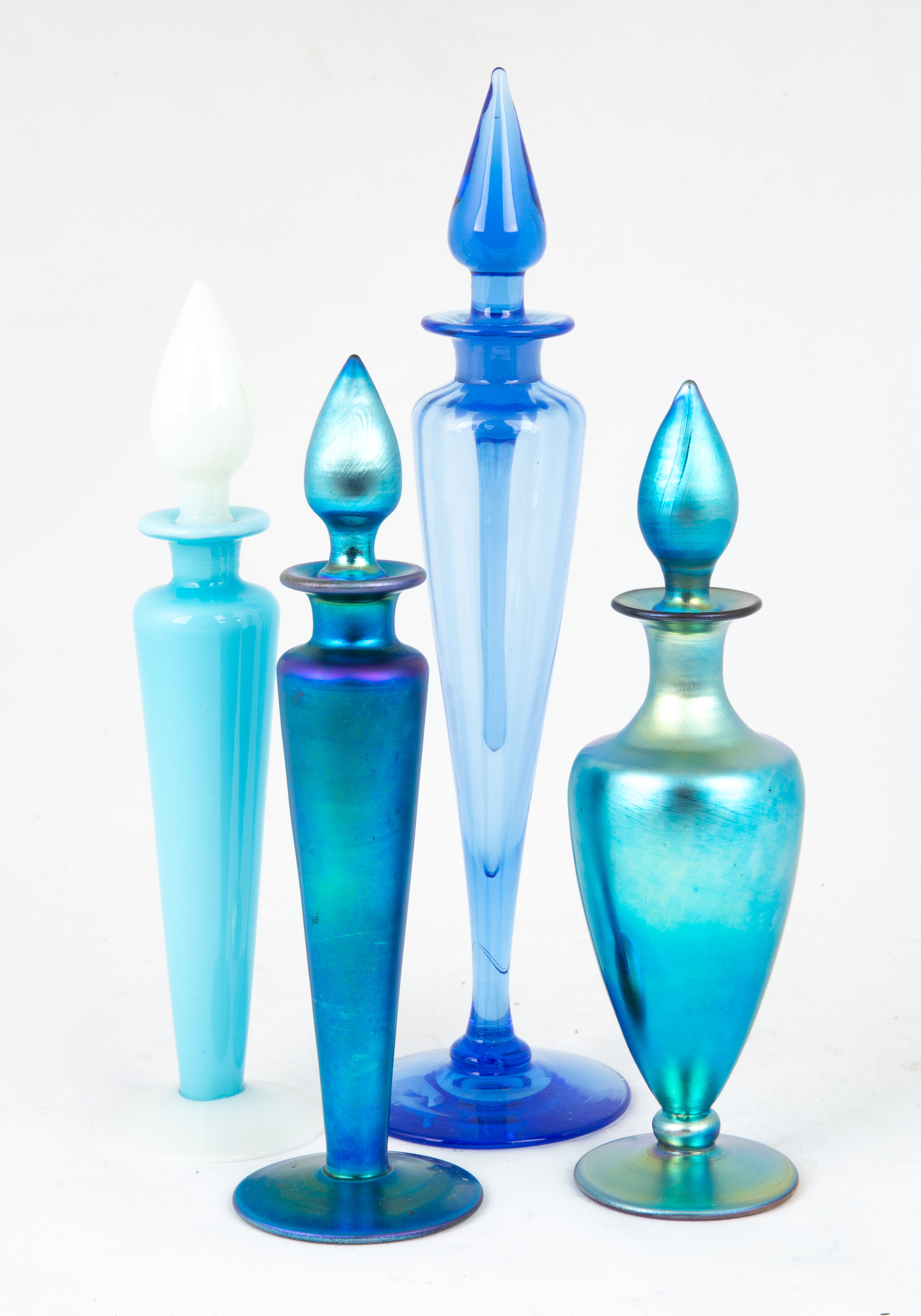 FOUR STEUBEN COLOGNES Corning,